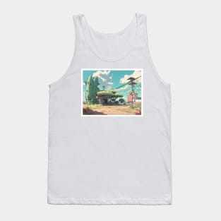 Future Lands - Postcard Series Tank Top